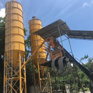 Ướt sẵn sàng hỗn hợp trọng lượng trạm trộn bê tông thực vật hàng loạt 4 Thùng trộn tự động trạm trộn bê tông thực vật - Product Image 4