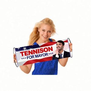 Bandera Retráctil Personalizada con Logotipo de Alta Calidad para Maratones, Bandera Portátil Reutilizable con Impresión UV/Digital - Product Image 2