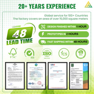 Caja de Cartón Reciclable con Revestimiento Rígido y Encolado para Envíos, Embalaje de Lujo para Frascos de Velas con Diseño en Relieve y Servicio de Diseño Gratuito - Product Image 6