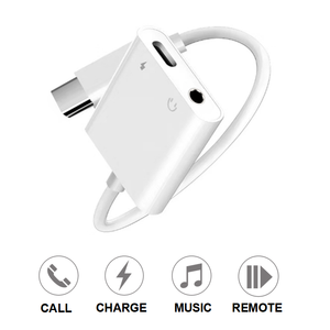 Großhandel 3,5mm Jack Kopfhörer zu 2 in 1 Aux Typ C Adapter Audio Splitter für Samsung für Huawei - Product Image 2