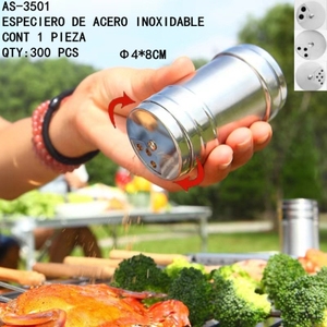 Cucina con agitatore di spezie in acciaio inossidabile uso creativo Ecofriendly moderno classico elegante di lusso - Product Image 1