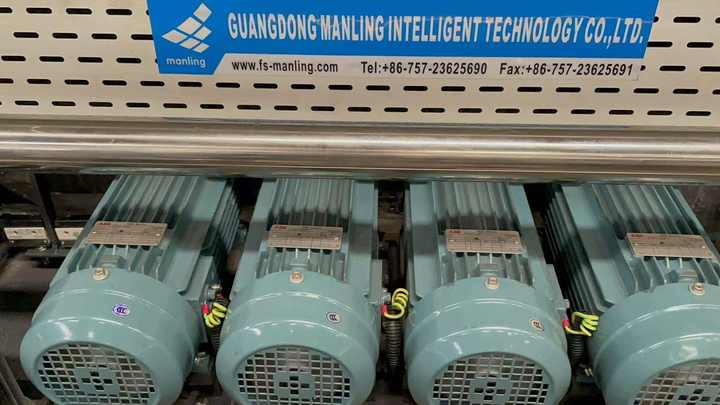 manling Foshan MANLING 261B Semi Automatic Glass Dulling Beveling Edging Machine  Straight Line Beveling Machine with High