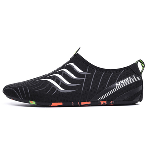 Chaussures d'eau d'été pour femmes et hommes, antidérapantes, semelle en caoutchouc souple, fitness, marche pieds nus, chaussures aquatiques de plage - Product Image 6