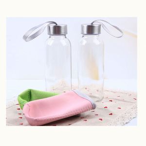Botella de Agua de Vidrio de 500 ml con Tapa, en Oferta - Product Image 6