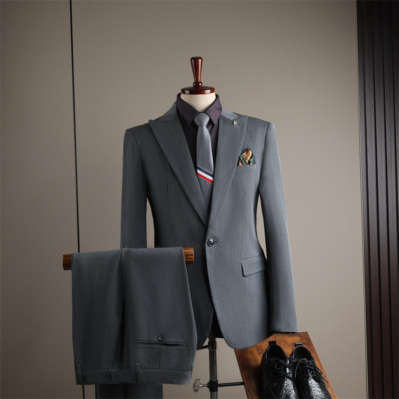 Gris moyen (costume + pantalon)