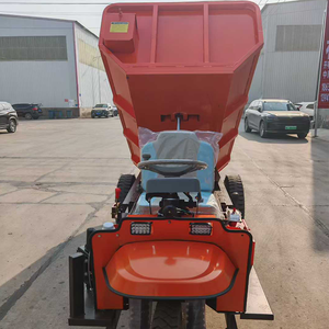 Kendaraan Listrik Roda Tiga Mini Diesel Dumper Hidrolik Penuh dengan Mesin, Gearbox, Motor, dan Kemampuan Menaiki Lereng - Product Image 1