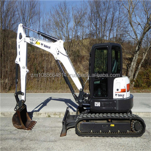 Mini pelle d'occasion BOBCAT E50 petite pelle de 5 tonnes pelle sur chenilles d'occasion Bobcat E50 E45 à vendre - Product Image 5