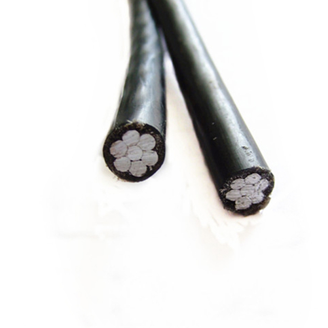 2x16mm2 Aerial Bundle Wire Electric ABC Cable With Street Lighting