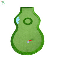 Tapis d'entraînement de golf OEM avec base en EVA durable, simulateur de putting portable pour l'amélioration du swing