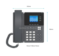 Téléphones sans fil 2.4G à connexion IP, directement de l'usine, économiques, avec 3 comptes SIP