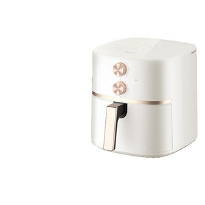 Freidora de Aire Midea de 5L, Acero Inoxidable con Revestimiento Cerámico, Cesta Única, Eléctrica de Sobremesa - Product Image 1