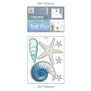 <span class=keywords><strong>Bellissimi</strong></span> <span class=keywords><strong>Adesivi</strong></span> <span class=keywords><strong>Murali</strong></span> a Tema Spiaggia e Surf, in PVC Non Tossico, Autoadesivi, Stampati UV, Fustellati per Soggiorno, Camera dei Bambini, Casa - Product Image 5