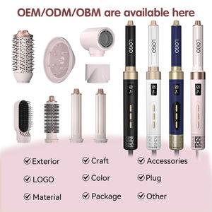 Multi Styler Korean Hairdryer Portable Nagative Ion Alta velocidad Bldc 8 en 1 Plancha de pelo eléctrica sin escobillas Secador de pelo rizado - Product Image 5