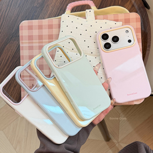 Custodia per telefono all'ingrosso in TPU morbido antiurto, tinta unita multicolore effetto macaron, con cornice a contrasto per fotocamera, per serie 16/15/14 <span class=keywords><strong>Xr</strong></span> - Product Image 3