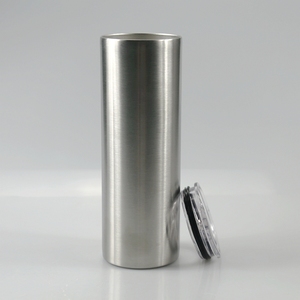 Vaso Térmico Delgado de Acero Inoxidable de Doble Pared de 15oz/20oz/30oz/35oz, Taza de Viaje para Café con Aislamiento al Vacío, con Pajita y Tapa - Product Image 6