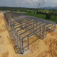 Estructura de Acero Prefabricada JIEKE, Solo Estructura, para Gallinero, Moderna, Galvanizada, Ligera, de Metal, con Garantía de por Vida