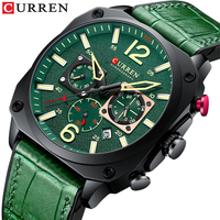 Montre-bracelet chronographe CURREN 8398, calendrier, sport, homme, montre à quartz, marque haut de gamme, luxe, originale, montre masculine d'affaires