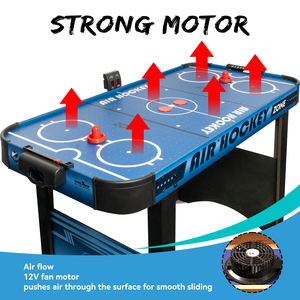 WIN.MAX <span class=keywords><strong>Table</strong></span> de hockey <span class=keywords><strong>sur</strong></span> air en gros 4FT avec 2 poussoirs de hockey LED et rondelle LED, jeu de hockey <span class=keywords><strong>sur</strong></span> glace électronique - Product Image 3
