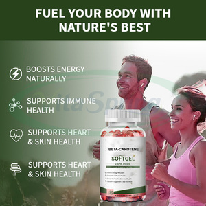 แคปซูลซอฟต์เจลเบต้าแคโรทีนสำหรับผู้ใหญ่ผลิตภัณฑ์เสริมอาหารเพื่อสุขภาพผิวตาผลิตภัณฑ์เสริมภูมิคุ้มกันมีขนาดปรับแต่งได้ - Product Image 2