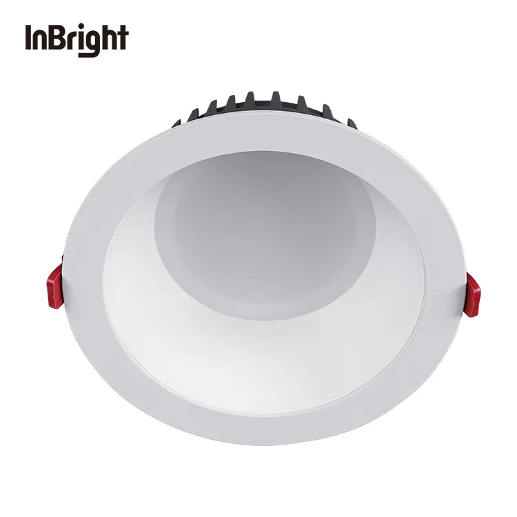 7W 10W 15W 20W 30W White Black Chrome Reflector Antiglare Dimmable LED Spot Light Down Light COB Ceiling LED Spotlight