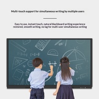 Terminal de Enseñanza Interactiva Multimedia, Tableta Táctil con Pantalla Táctil Android/Windows de 32-100 Pulgadas, Educación y Formación para Jardines de Infancia