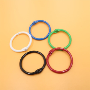 ห่วงโลหะสำหรับทำพวงกุญแจ ขนาด 2.2x30 มม. อุปกรณ์ตกแต่งเครื่องประดับ DIY แบบกล่อง สำหรับเด็กอายุ 7-12 ปี - Product Image 4