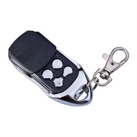 Contrôleur de portail coulissant automatique YET088, télécommande sans fil à 4 boutons avec code d'apprentissage et étui coulissant