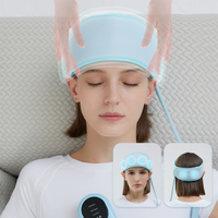 Kühlende Kopfschmerz-Linderungskappe mit Luftdruck, Intelligenter Automatischer Vibrationsmassage für die Kopfhaut, Wasserdicht, mit Li-Akku, Tragbar, mit Individuellem Logo