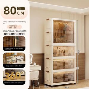 ZD802 Design Foldable Plastic <strong>Wardrobe</strong> <strong>for</strong> Clothes and <strong>Shoes</strong> - Children's Clothes Organizer Box - Foldable Portable <strong>Wardrobe</strong> - Product Image 5