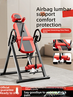 Banc d'entraînement pneumatique inclinable à jambes plates pour la décompression orthopédique de la colonne vertébrale cervicale et lombaire, lit de relaxation et de traction