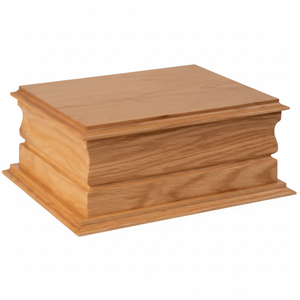 โกศเผาศพทำจากไม้ที่ทันสมัยสำหรับตกแต่งโกศศพศพสำหรับผู้ชายและผู้หญิง - Product Image 1