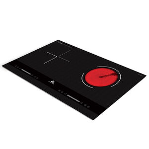 Table de cuisson électrique à Double Induction avec deux brûleurs, cuisinière électrique hybride à combinaison électrique en céramique infrarouge - Product Image 4