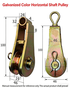 Accessoires de treuil de récupération, poulie universelle pour câble métallique, bloc de dérivation pour camion de remorquage et secours routier - Product Image 4