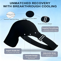 Manchon de compression en gel solide personnalisé, en Lycra souple, pour la récupération de la coiffe des rotateurs après chirurgie et les douleurs post-entraînement à l'épaule