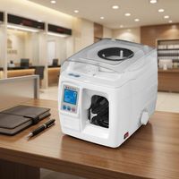Machine de regroupement automatique de billets RF-KC20 pour USD/Euro/monnaies mondiales, avec contrôle PLC (110V/220V)