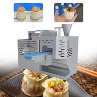 Machine à fabriquer des momos, des gyozas et des raviolis népalais entièrement automatique, de forme demi-lune, en acier inoxydable, haute efficacité