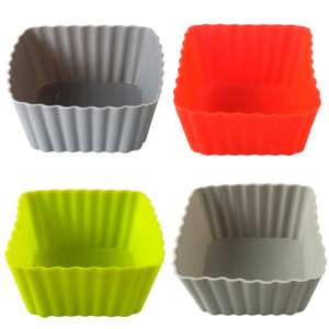 Silicone cupcake Baking ly nhà máy, tái sử dụng <span class=keywords><strong>muffin</strong></span> cupcake lót chủ sở hữu cho Đảng giáng sinh, dễ dàng làm sạch Pastry <span class=keywords><strong>Muffin</strong></span> khuôn mẫu - Product Image 5