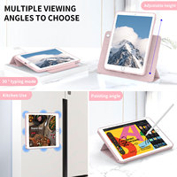 2024 usine en gros nouveau support en cuir PU 12.9 pouces étui de Protection pour tablette intelligente pour iPad Pro 456 12.9 et Air 13 2024