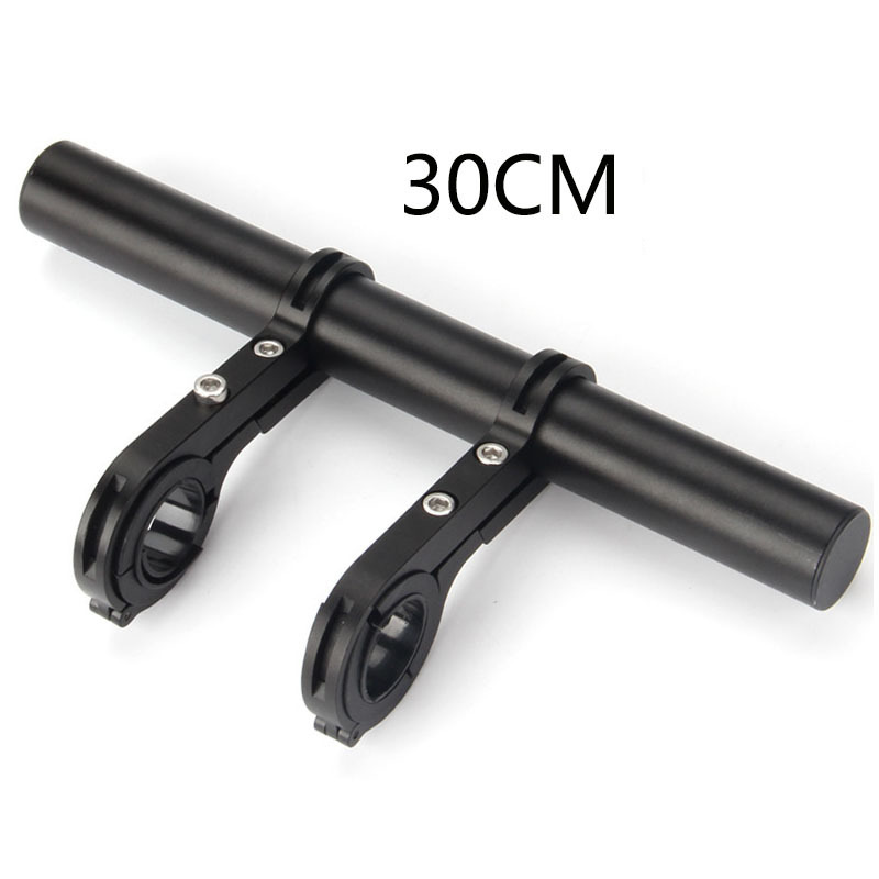 Double clip 30cm en alliage d'aluminium noir