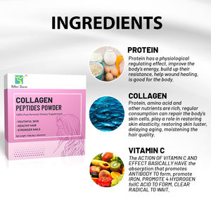 Commercio all'ingrosso della fabbrica <span class=keywords><strong>Super</strong></span> collagene proteine <span class=keywords><strong>Peptide</strong></span> in polvere con acido ialuronico & vitamina C Anti-invecchiamento bellezza integratore per adulti - Product Image 2