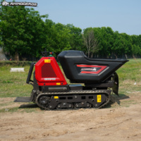 RHINOCEROS KS2700 Mini-Raupenlader Power Buggy Schwenkkipper für Beton CE EPA Zertifiziert