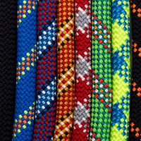 Cordon de survie tressé personnalisé haute résistance et léger pour l'escalade, en nylon 2mm 3mm 4mm 6mm 550 750 Lbs, 100m