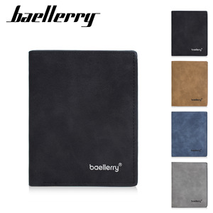 กระเป๋าสตางค์แบบสั้นสำหรับผู้ชายแบรนด์ Baellerry ขนาด 7 นิ้ว ความจุเยอะ สีพื้นเรียบง่าย น้ำหนักเบาพิเศษ ทนทานต่อการใช้งาน เหมาะสำหรับใช้ในชีวิตประจำวัน - Product Image 4