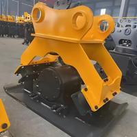 Moteur vibrant haute fréquence et compacteur à roulements pour le compactage de sols, argile, sable, remblais et gravier pour excavatrices de 2 à 40 tonnes, certifié CE