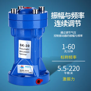 Marteaux pneumatiques de la série SK personnalisés, marteaux vibrants avec plaques de bride en option - Product Image 4