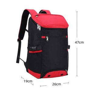 Muestra gratuita 2023, mochila de tenis personalizada a la moda al por mayor con compartimento para zapatos, mochila de bádminton - Product Image 3