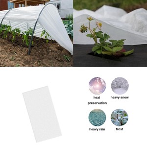 Couverture pour plantes en tissu non tissé, blanche, résistante au gel, filet de jardinage pour l'horticulture, utilisation en extérieur, 100x200cm - Product Image 3