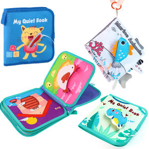 <span class=keywords><strong>Livre</strong></span> en tissu pour <span class=keywords><strong>bébé</strong></span> de 0 à 3 ans <span class=keywords><strong>Livre</strong></span> de queue transfrontalière <span class=keywords><strong>Livre</strong></span> doux, résistant à la déchirure et silencieux - Product Image 4