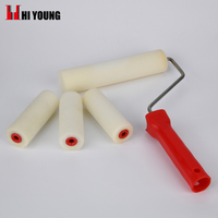 Outils de peinture pour la maison Rouleau en mousse haute densité Style européen Rouleau en mousse blanc pour peinture Brosse
