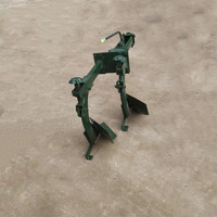 Charrue à double socle robuste, moteur diesel 12 CV, haute productivité, équipement agricole avec engrenages et roulements pour usage agricole